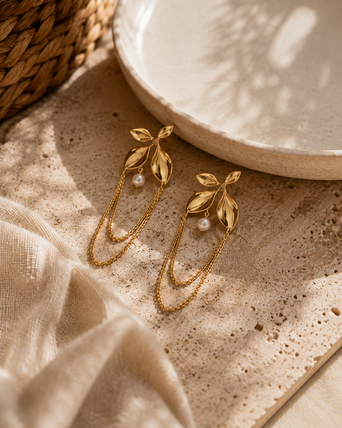 Pendientes Laurel