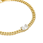 Pulsera con Circonita Brillante acabado oro 18k - Teyvat