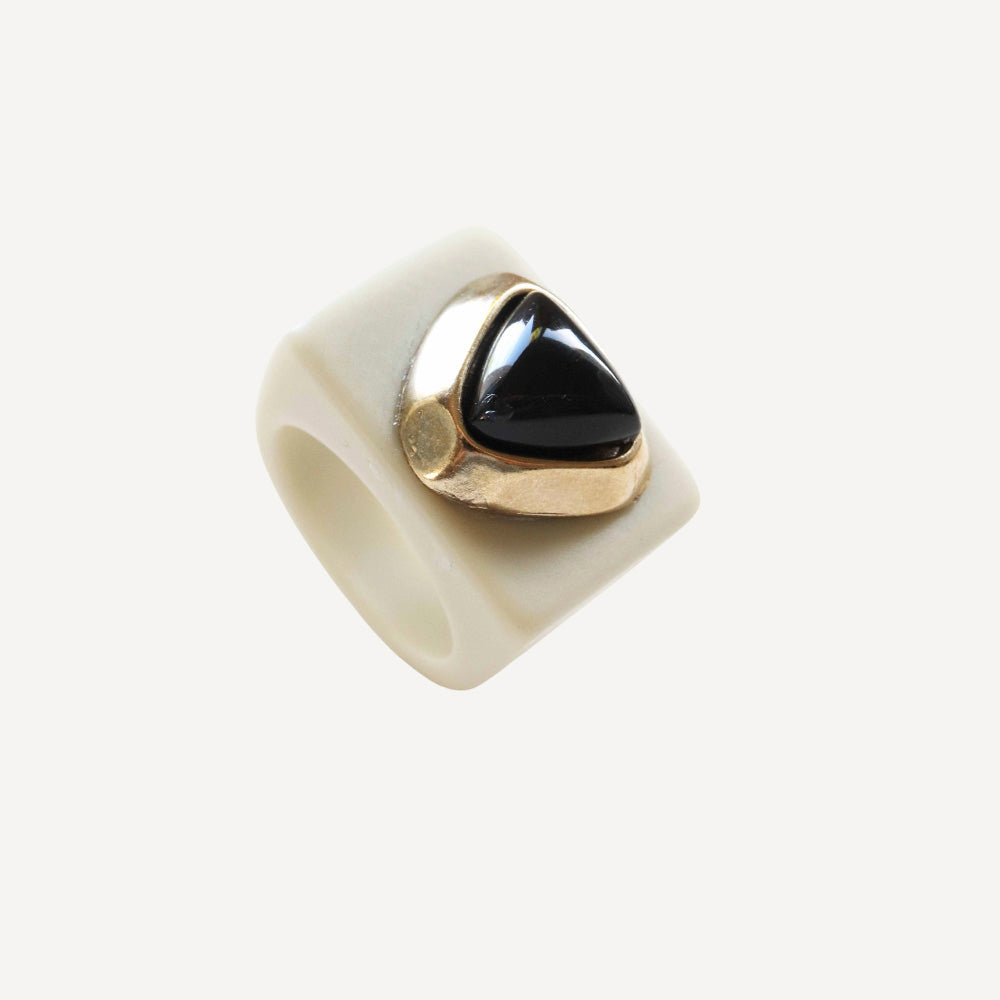Anillo Émolo ónix