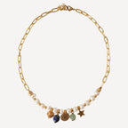 Collar corto FAITH perlas