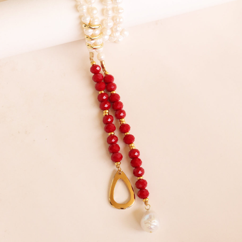 Collar de perlas BLUME Barroco