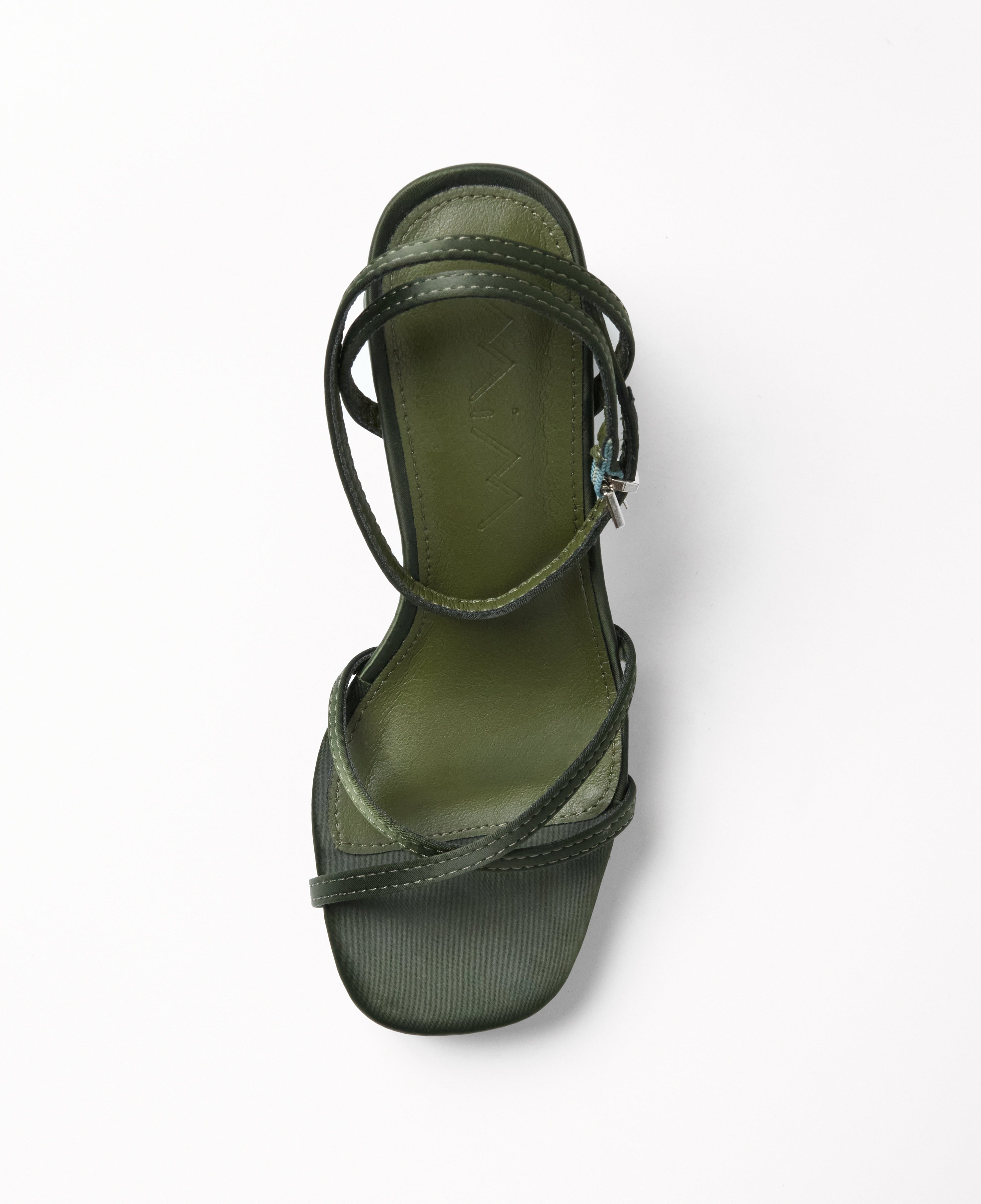GRETA OLIVA SATIN