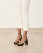 GRETA OLIVA SATIN
