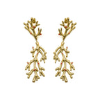 Pendientes acabado oro 18k - Ikuzol - La Petite Sophie