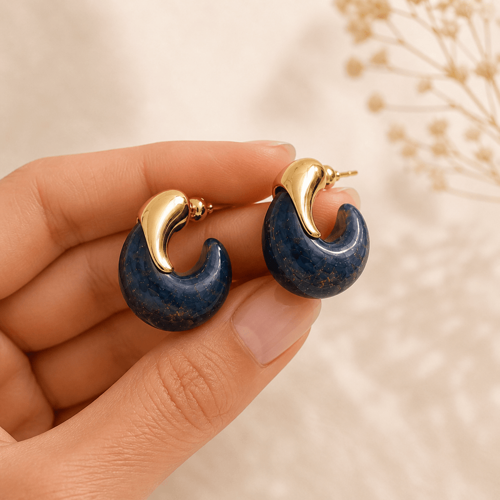 Pendientes Mahi azul - La Petite Sophie