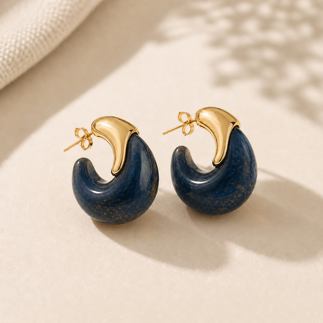 Pendientes Mahi azul - La Petite Sophie